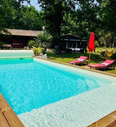 Hourtin Casa | House de la Canopée, Swimming pool, Lake, Forest, large garden and WIFI