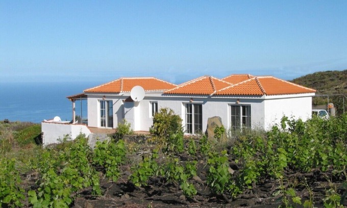 Puerto Naos Casa | Casa de Campo, en el oeste soleada frente al mar + montaña, sin barreras!