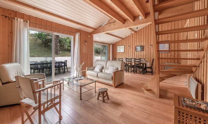 Saint-Michel-Chef-Chef Chalet De Esquí | Casa para 8 personas - a 300m de la playa