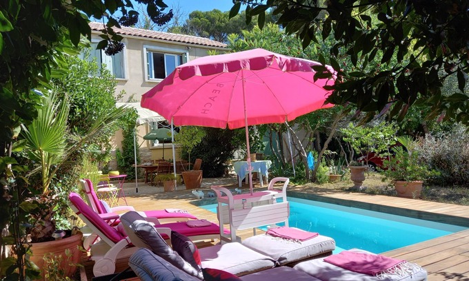 Couronne Urbaine Villa | Muy acogedora villa en mitoyene de Aix en Provence ofrecen colinas - 200 €