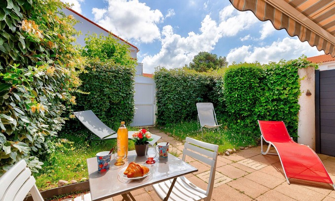 Les Sables d'Olonne Chalet De Esquí | Casa para 6 cerca de playa, lago y zoológico