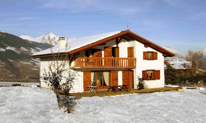 Longefoy Chalet De Esquí | Casa para 10 personas en el ámbito de esqui de La Plagne
