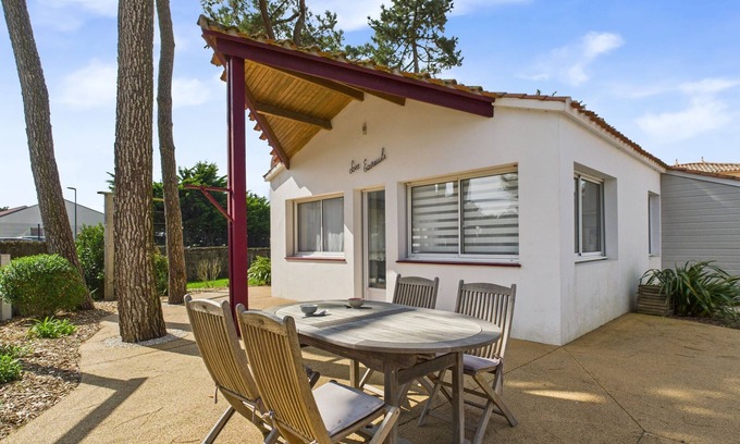Bretignolles-sur-Mer Chalet De Esquí | Casa para 8 - Terraza - Barbacoa - 500 m playa
