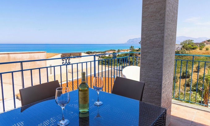 Alcamo Marina Casa | CASA EN UNA VILLA TÍPICA A 150 METROS DEL MAR ALQUILER DE COCHES WIFI