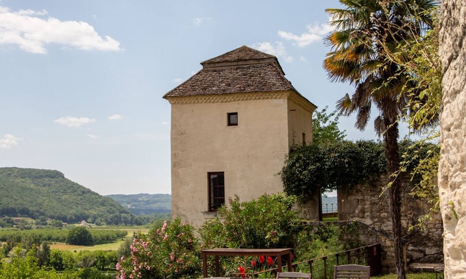 Beynac-et-Cazenac Cabaña | Rural-Vista al campo-Baño con ducha