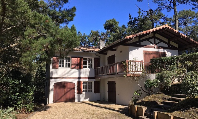 Contis-les-Bains Casa | Casa Conti, Plata Dimensiones, Landes, Francia.