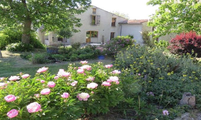 Forcalquier Casa | Casa de piedra en Forcalquier en plena naturaleza con vistas a los Alpes y señuelo