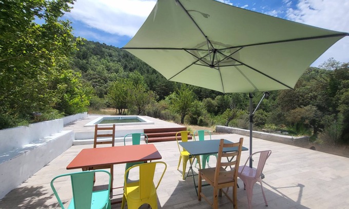 Prades Cabaña | CASA EN PLENA MONTAÑA CON PISCINA
