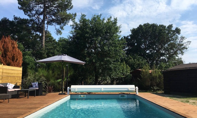 Benesse-Maremne Casa | Casa ubicada a 10 minutos de las playas de surf de Capbreton y Hossegor.