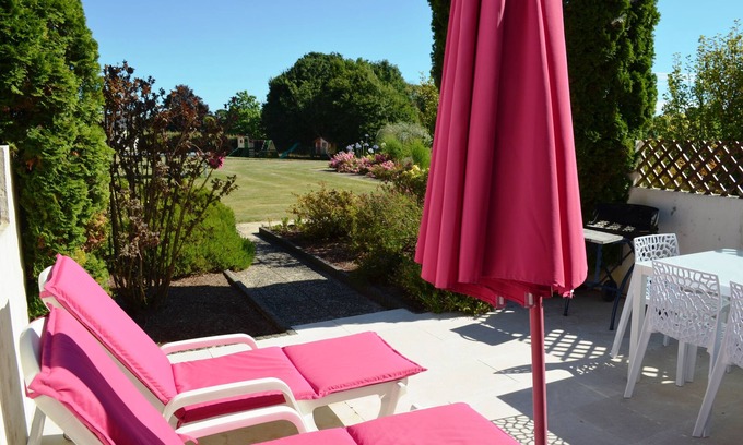 Clohars-Carnoet Casa | House N° 1-- Tt Cft, 3*. Free WiFi. Private terrace, Swimming pool 28°, Tennis