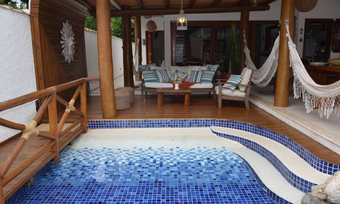 Toque Toque Casa | Casa cerca de la playa, piscina, barbacoa, horno de leña, aire acondicionado, wi-fi