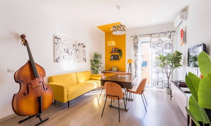 Pigneto Apartamento | House Of Music, Stylish Apartment in Pigneto District