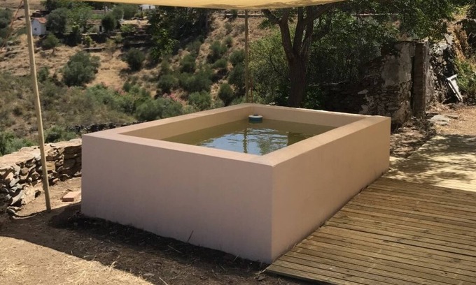 El Granado Cabaña | Casa del Ingeniero Jefe. A orillas del rio Guadiana. Alberca privada 8 personas
