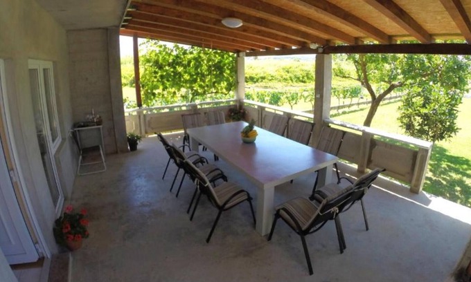 Ljubac Casa | House Rose with Garden and Pool - Three Bedroom House
