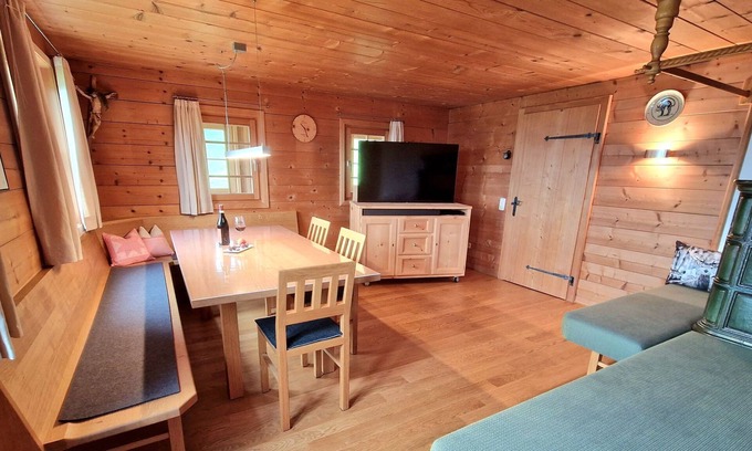 Schwarzenberg Cabina | House Unterlose 392 directly in the Bödele skiing and hiking area - Ferienhaus Unterlose 392