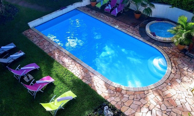 Entre-Deux Villa | Casa / villa / chalet - Entre deux amueblado de turismo alquiler de vacaciones chalet piscina jacuzzi