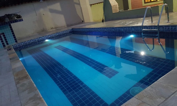Boraceia Casa | Casa, con piscina, barbacoa, WIFI, 3 habitaciones con aire acondicionado (1 suite)