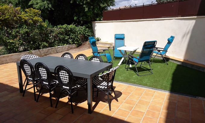 Les Salles-sur-Verdon Casa | Casa con patio a 300 m del lago Sainte-Croix