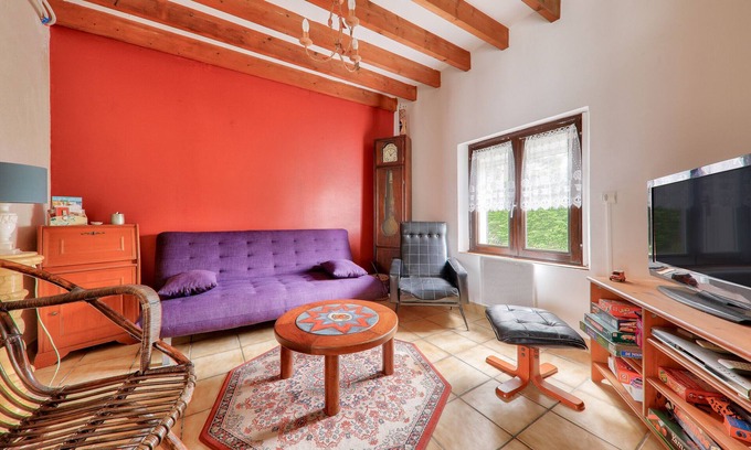Saint-Gildas-de-Rhuys Chalet De Esquí | Casa con jardín para 6 entre campo de golf y playa