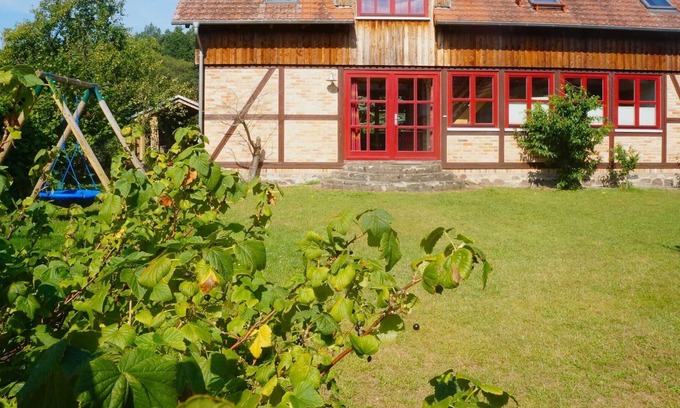 Godendorf Casa | Casa con 140 m�� con capacidad para 5 personas - casa de entramado de madera id������lica en Godendorf