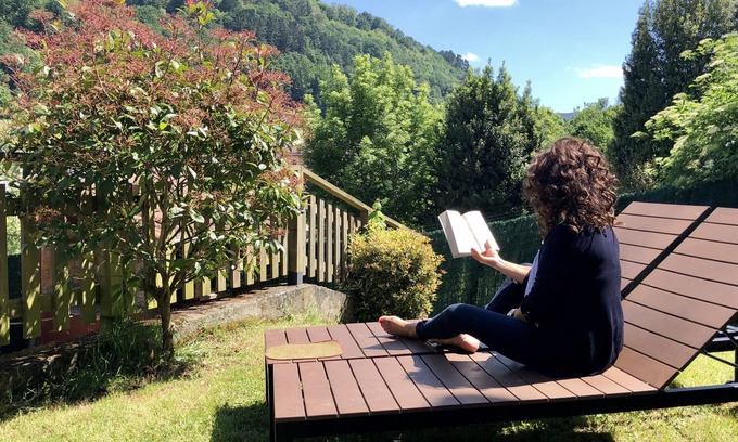 Cangas de Onís Cabaña | Casa con jardín y barbacoa en el corazón de Cangas de Onís, admitimos mascotas