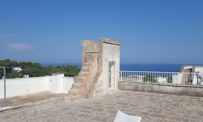 Porto Tricase Casa | Casa con jardín en un pequeño y encantador pueblo de Salento