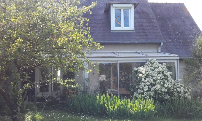 Saint-Ideuc Casa | Casa con jardín cerca de la playa en una zona tranquila.
