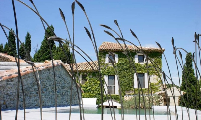 Rasteau Otro | HOUSE with infinity pool, view of dentelles de Montmirail