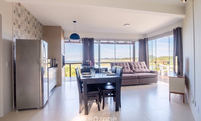 Garopaba Cabina | House With Lagoon View and Barbecue Ctm0000