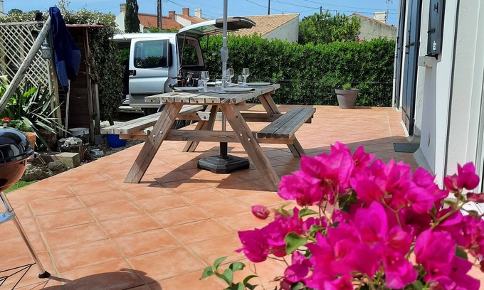 L'Epine Casa | House with large terrace 5 minutes from the beach
