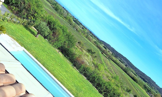 Saint-Pons-la-Calm Casa | House with panoramic view