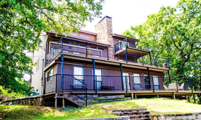 Pottsboro Casa | Casa con vistas panorámicas del lago de Texoma!