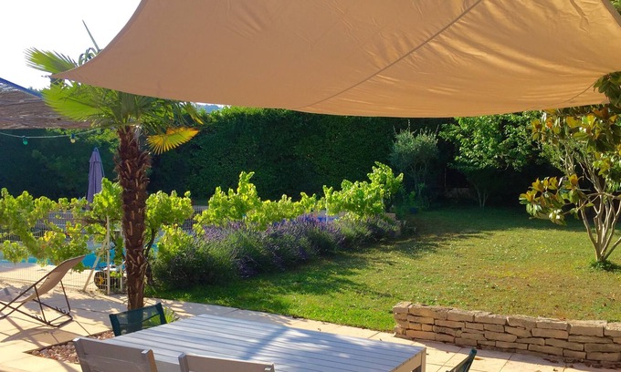 Bouc-Bel-Air Casa | Casa con piscina entre Aix en Provence y Marsella