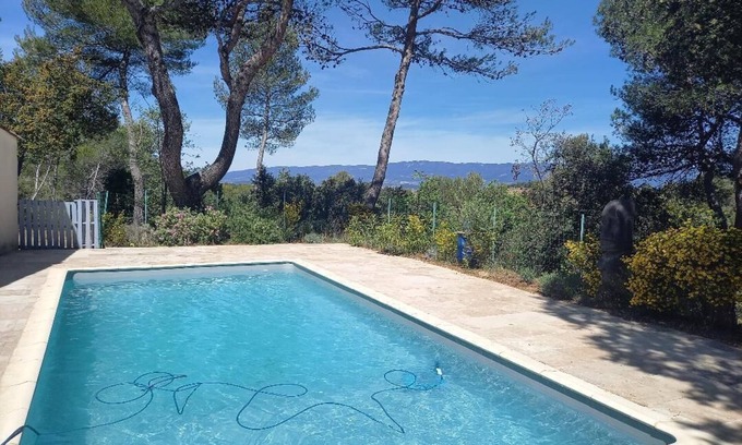 La Tour-d'Aigues Casa | Amante de la naturaleza ideal: una vista impresionante del Luberon.