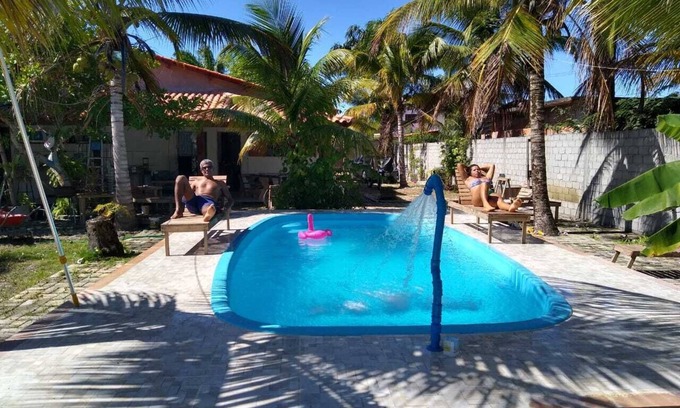 Canavieiras Casa | House with pool on the beach