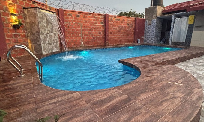 Trinidad Casa | House with pool & waterfall, WiFi & air conditioning for 6 People