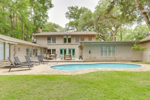 Sea Pines Casa | House with Private Pool Inside Sea Pines Resort!