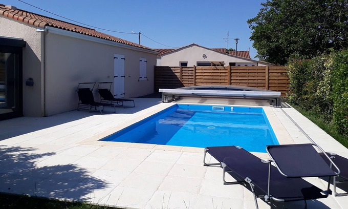 Puyravault Casa | Casa con piscina - Marais poitevin - cerca del mar