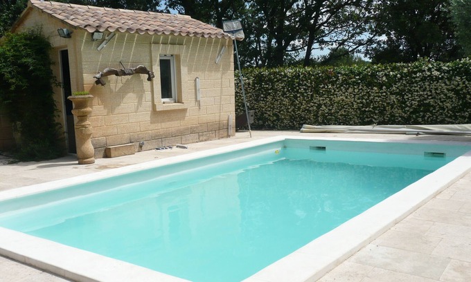 Collias Casa | Casa con terraza, jardín y piscina y el río a 10 minutos a pie ...