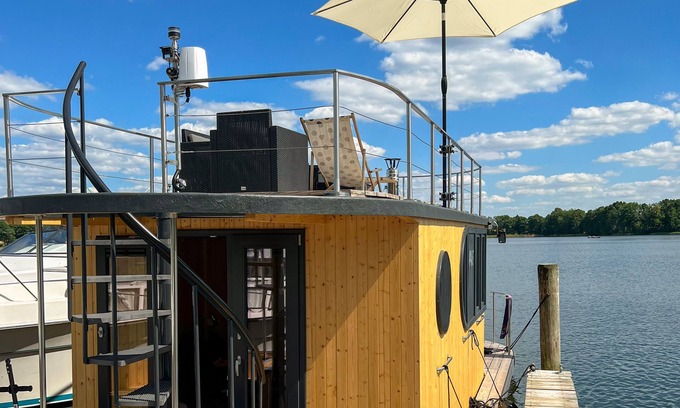 Wustrow Alquiler De Eote | Houseboat JAWE on the Kleinseenplatte - Houseboat JAWE