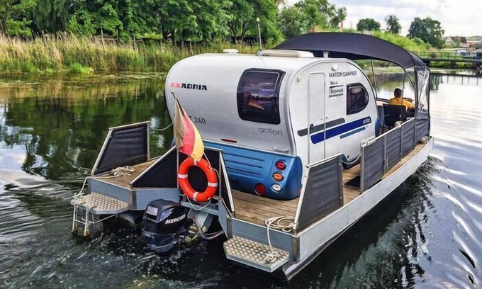 Demmin Alquiler De Eote | Houseboat on the Peene, Demmin
