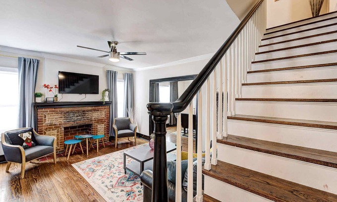 Lincoln Terrace Apartamento | Lincoln Tudor I-near OU Med, Bricktown, Arena