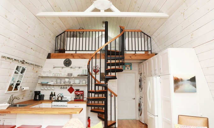 Pine Bush Chalet De Esquí | Hudson Valley Cedar House Cottage