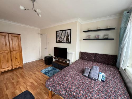 Hammersmith Apartamento | Huge and affordable 3 bedroom flat in Hammersmith for 7 people with welcome breakfast