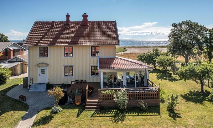 Bergkvara Apartamento | Hus nära havet