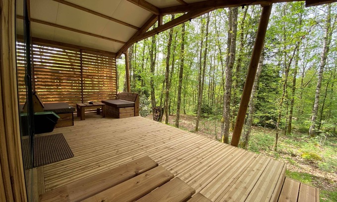 Anould Chalet De Esquí | HY Lødge Spa n°2: Romantic Chalet for 2 People in the Vosges