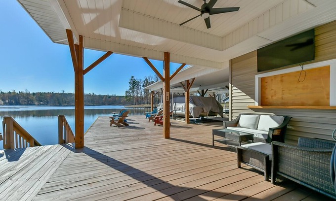 Semora Casa | Hyco Lake’s Crystal Haven | Hot-tub | Large Dock