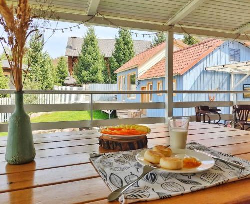 Besqaynar Casa | HYGGE HOME уютный коттедж с террасой и баней для проживания нескольких семей