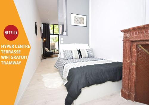 Valenciennes Apartamento | HYPER CENTRE VALENCIENNES - WIFI - TERRASSE - TRAMWAY - leRelaisdOdile2