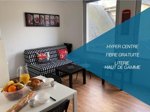 Centre Ancien Apartamento | HYPER CENTRE - WIFI FIBRE GRATUIT - JERGWELOH - Le Londonien